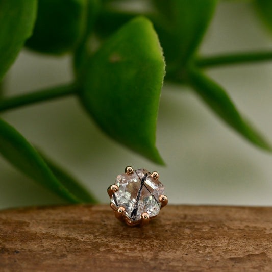 Hexagon Prong 5mm - Threaded