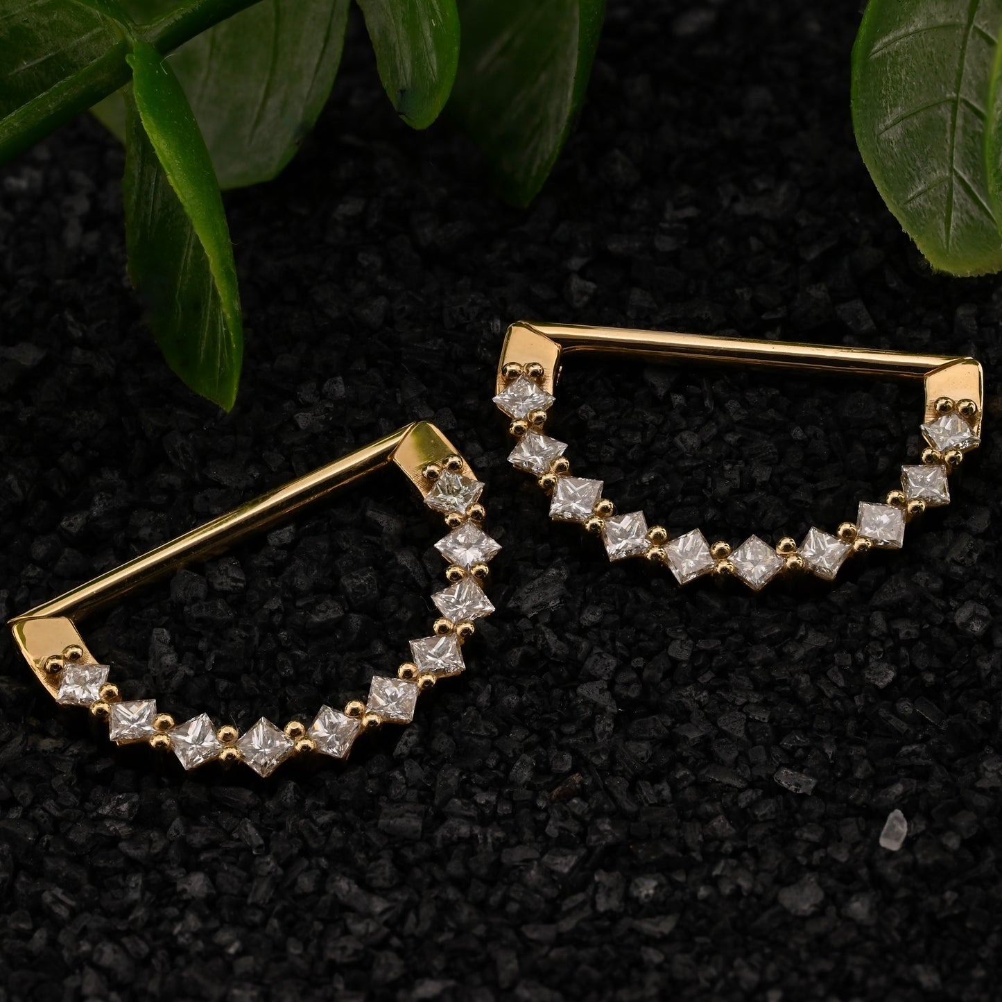 Tiffany Straight Hinge Ring Nipple Pair