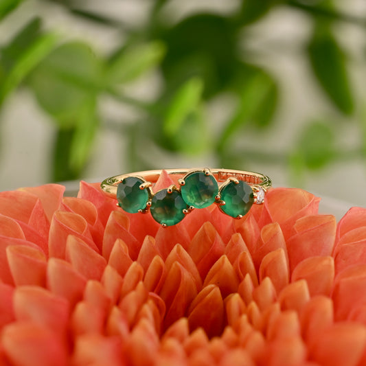 Twisted Setting Ring