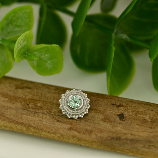 Round Afghan 8mm - Threaded