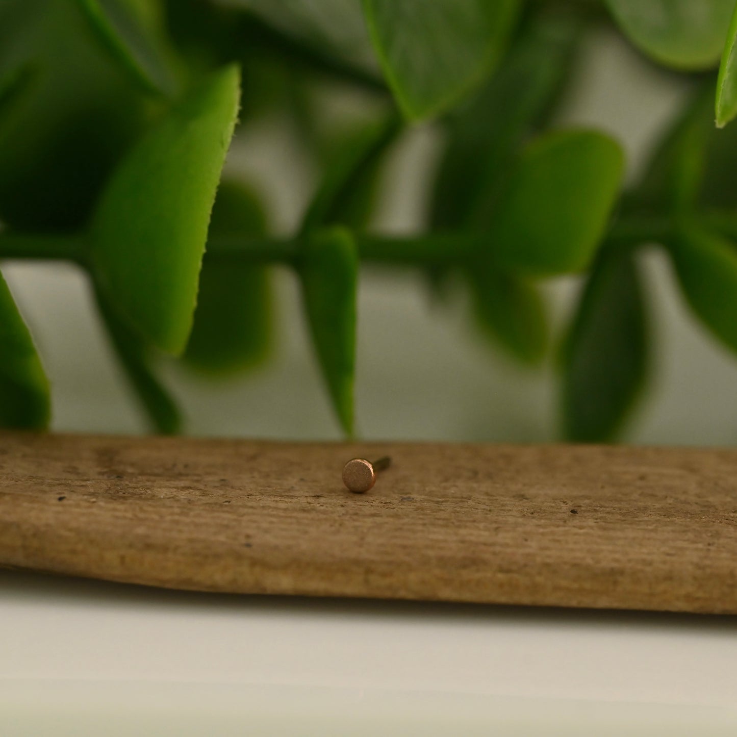 2mm Round Disc with Sandblasted Finish