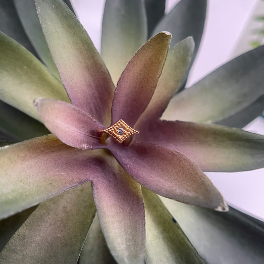 Double Harlequin Seam Ring