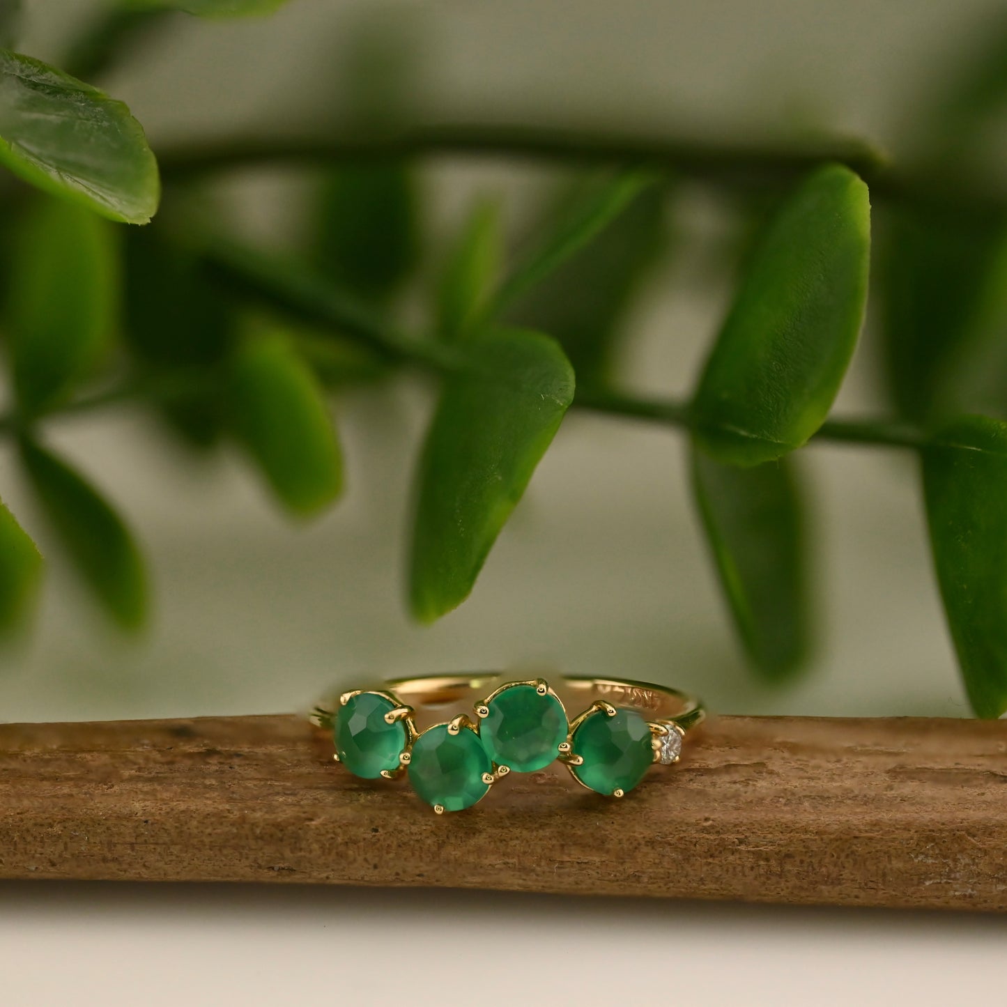 Twisted Setting Ring