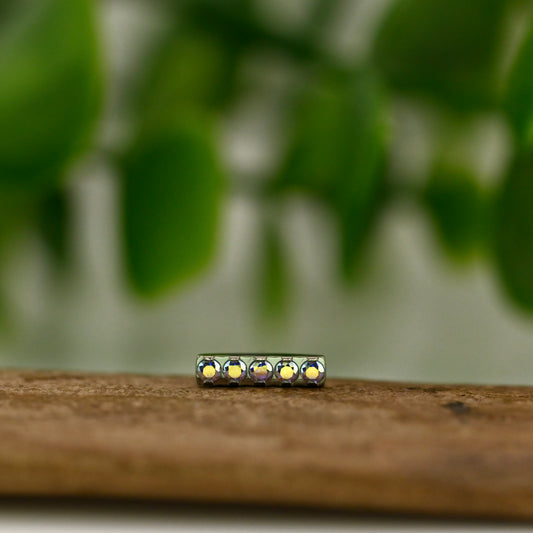 Titanium 5 Gem Bar