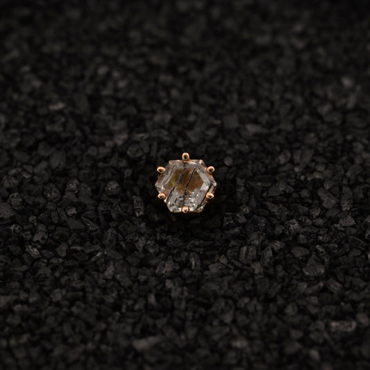 Hexagon Prong 5mm - Threaded