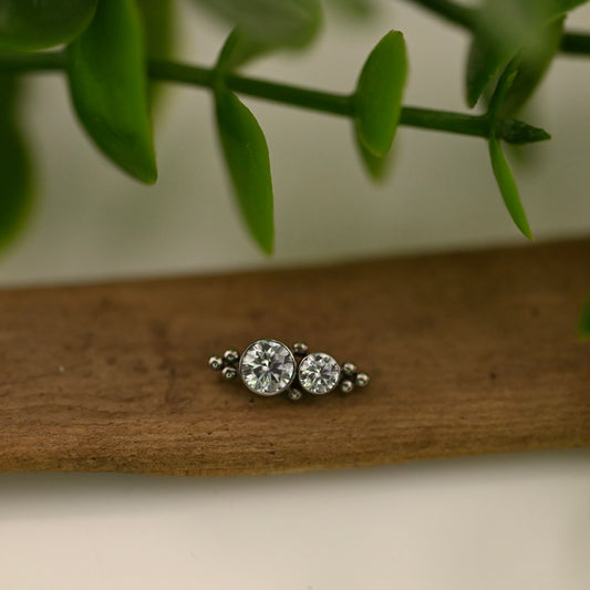 Titanium Haute Couture 1HT-8 - Threaded