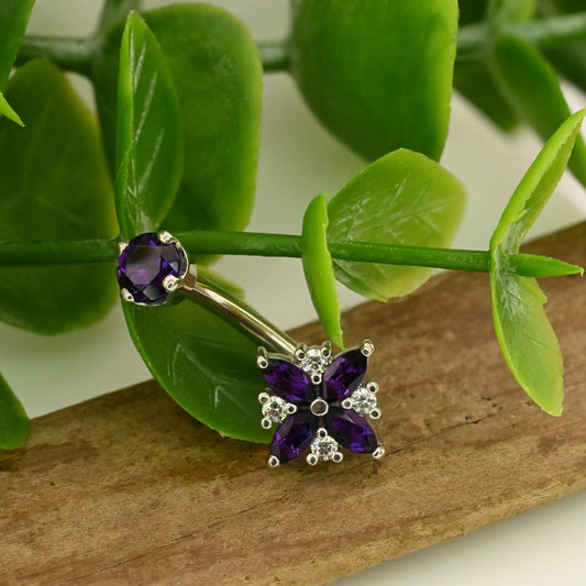 14g J Curve Barbell with Pleades