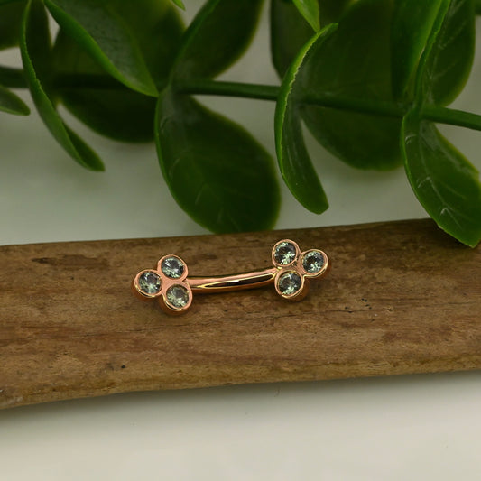 Tri Bezel Cluster Navel Curve
