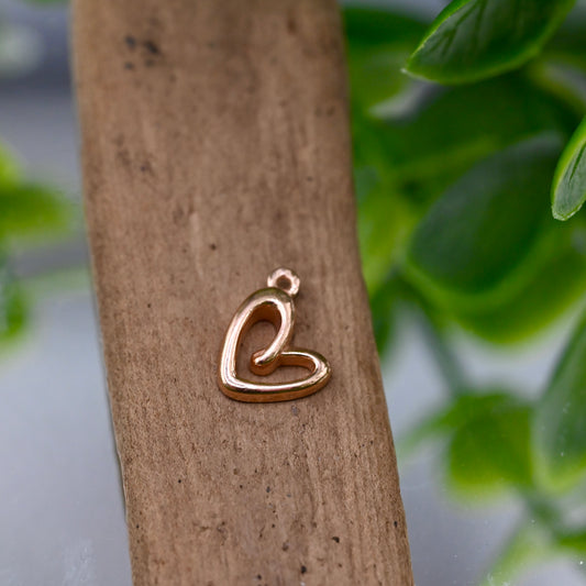 Petite Heart Charm Dangle