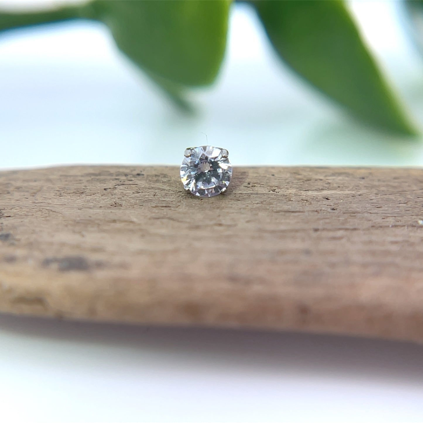 Titanium Tiffany End - 14g Threaded