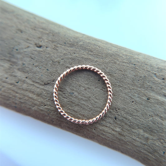 Braided Seam Ring 18g