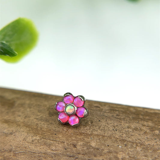 Titanium Flower - 14g Threaded