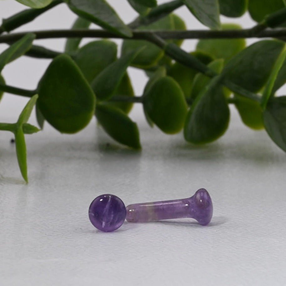 Amethyst Single Flair Plugs - Pair - Agave in Bloom