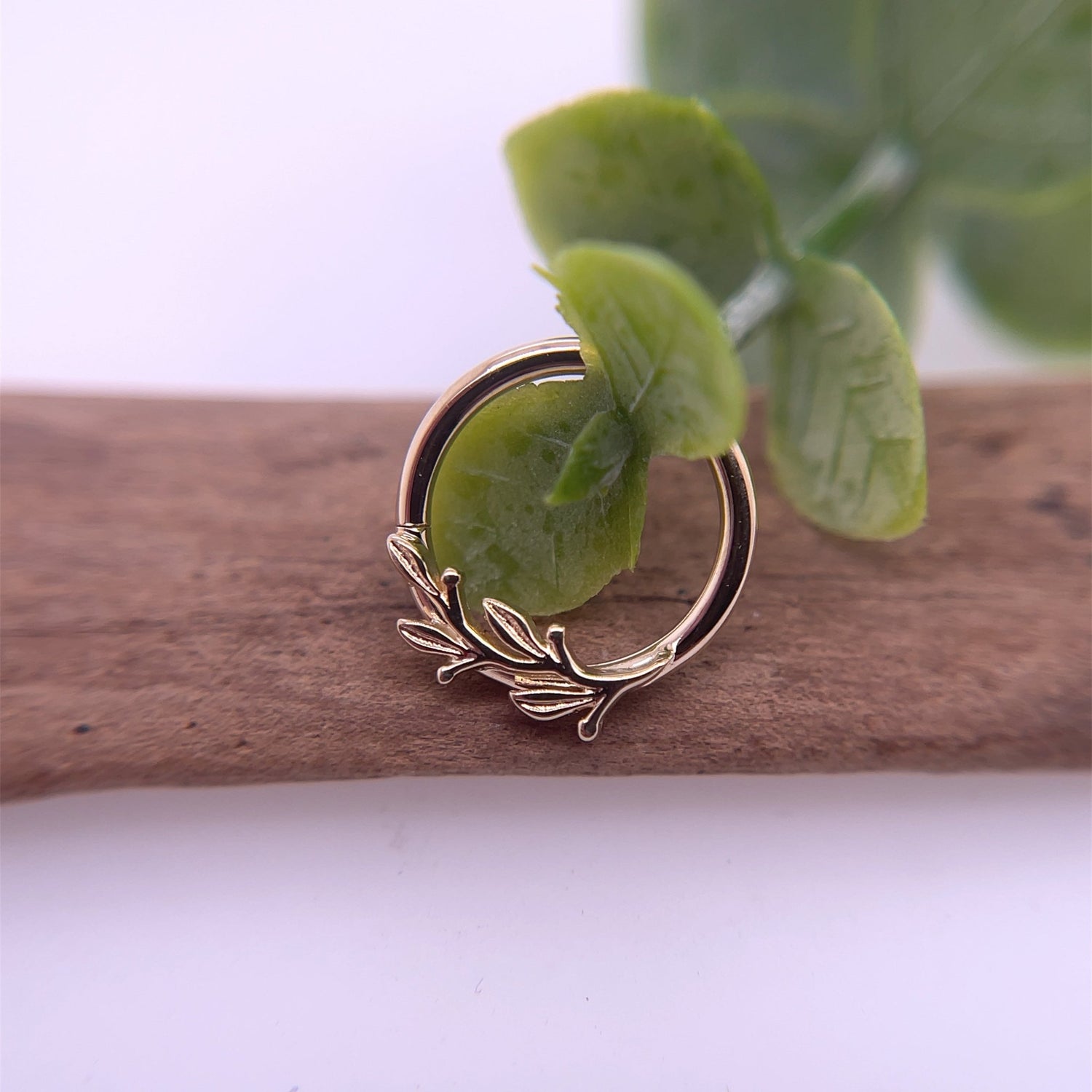 Amity Seam Ring - Nipple Orientation - Agave in Bloom