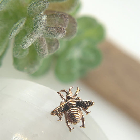 Bumblebee - 7mm - Antique - Threaded - Agave in Bloom