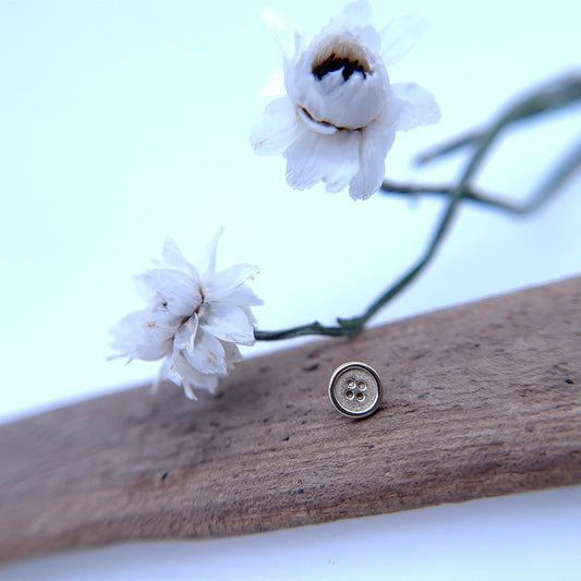 Button - 4mm - Threaded - Agave in Bloom