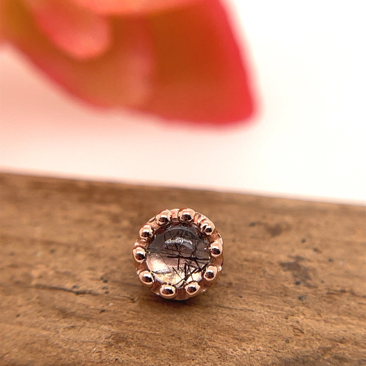 Cabochon Crown Prong - 6mm - Agave in Bloom