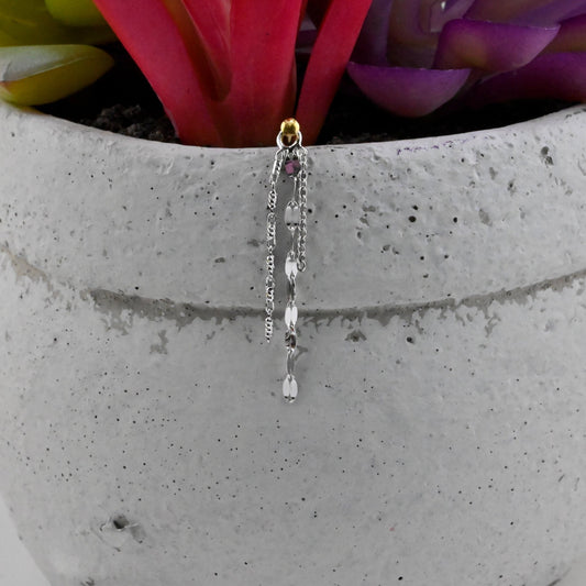 Cosmos Chain Dangle - Shorter Lengths - 16g - Agave in Bloom