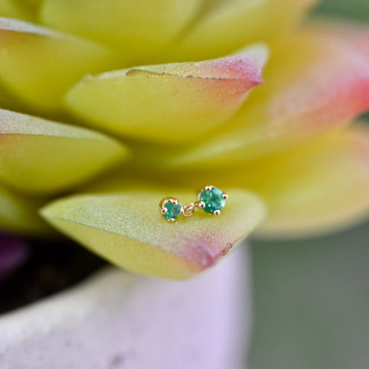 Duet - 2mm Top Gem - Agave in Bloom