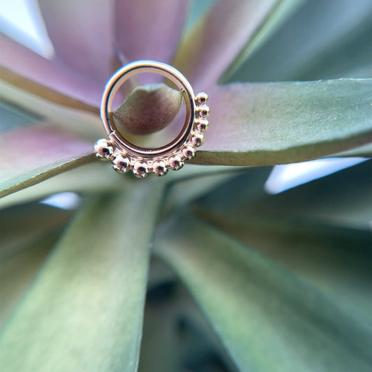 Mera Seam Ring - Agave in Bloom