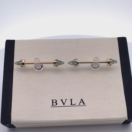 Crown Bullet Nipple Barbells Pair