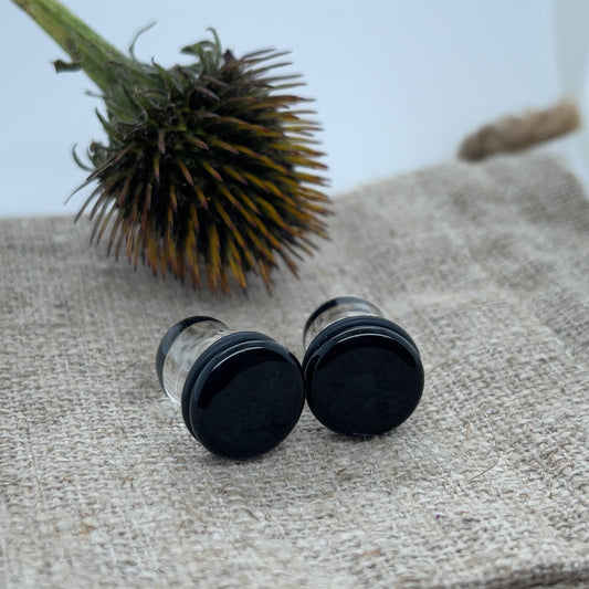 Single Flare Colorfront Plugs - 000g - Pair - Agave in Bloom