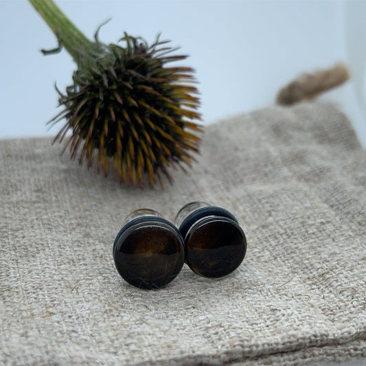 Single Flare Colorfront Plugs - 00g - Pair - Agave in Bloom