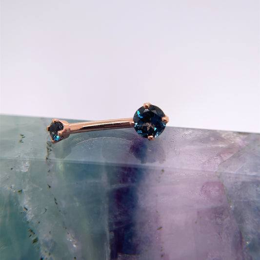 Classic Prong Navel Curve