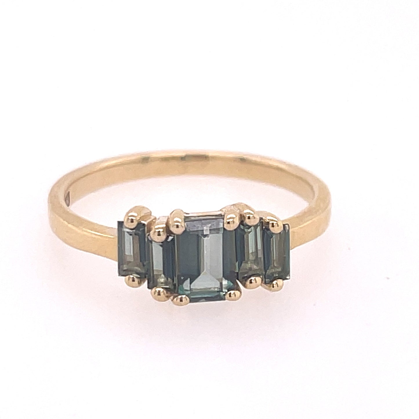 Emerald Cut & Baguette Ring